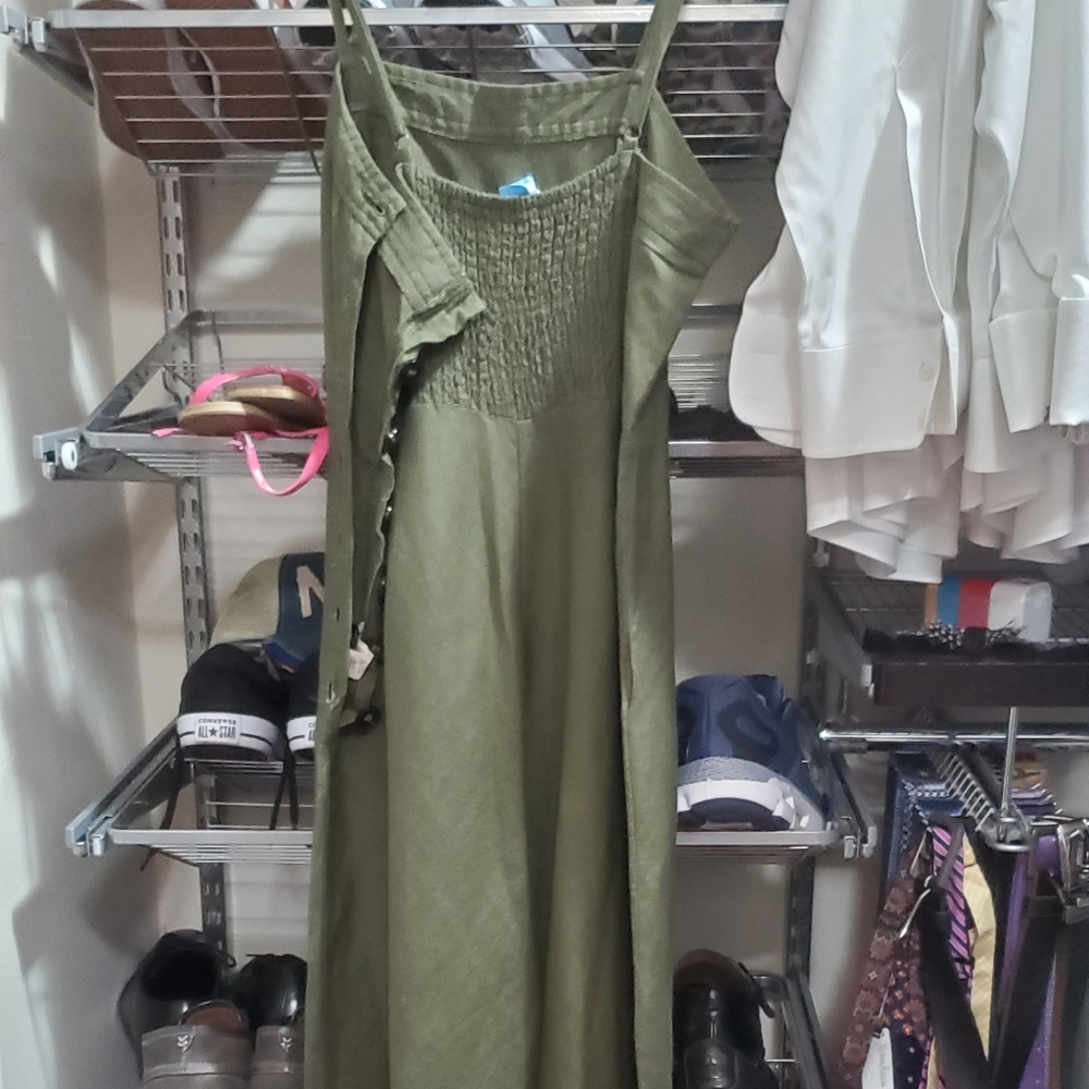 First Monday Khaki Jumpsuit - Picture 4 of 4